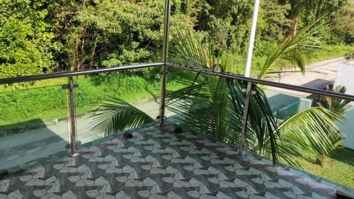an aerial view of a balcony of a house at FRA Homestay in Kuantan