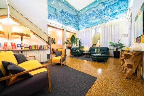 Posezení v ubytování Hotel Cairoli