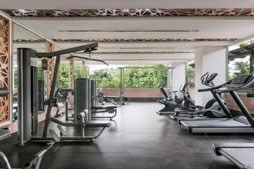 
The fitness center and/or fitness facilities at Adelphi Grande Sukhumvit

