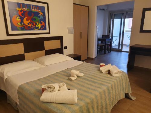Posteľ alebo postele v izbe v ubytovaní La Gariga