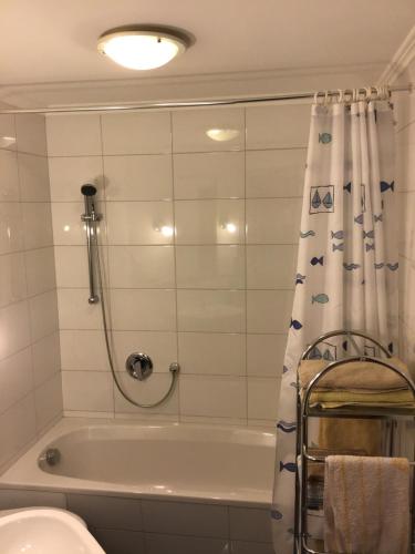 Koupelna v ubytování Apartment Kaprun