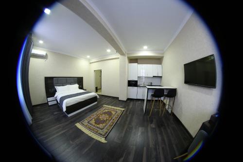 Hotel 777にあるベッド