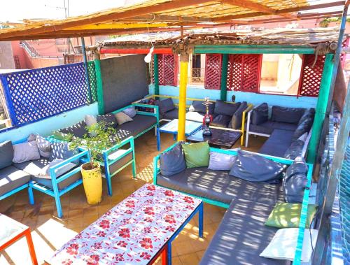 Zona de estar de Riad Dia