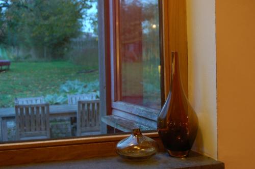 Vakantiehuis Lazy house 6 tot 8 personenにある庭