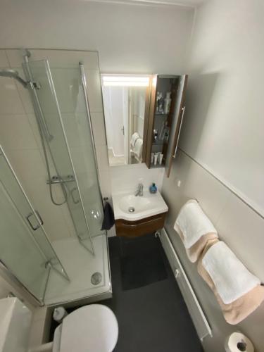 Ванная комната в Apartment Hannover /Laatzen