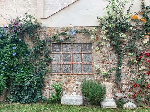 Zahrada ubytování Hostal Aquaforum