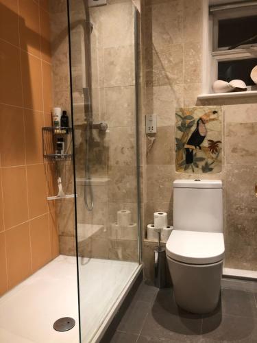 Phòng tắm tại Victoria Villas