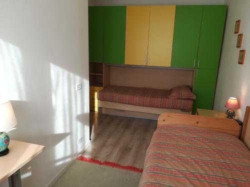 Postel nebo postele na pokoji v ubytování SWEET IRENE Deluxe