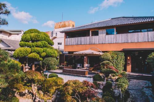 Το κτήριο όπου στεγάζεται  το ryokan