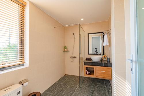 Phòng tắm tại Golden Star Villa Hoi An
