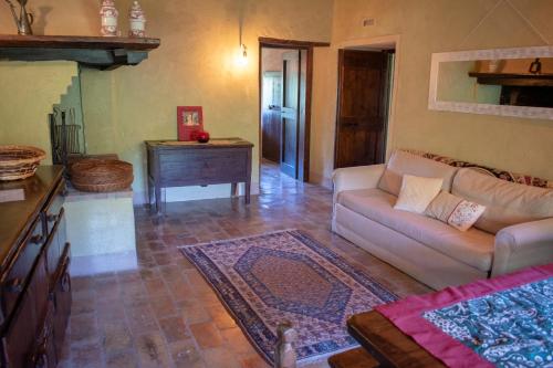 Ruang duduk di Agriturismo Basaletto
