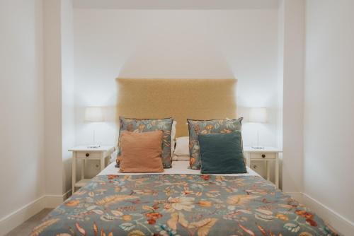 Postel nebo postele na pokoji v ubytování Céntrico estudio junto al Parque García Sanabria