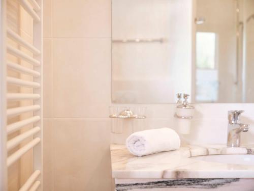 Koupelna v ubytování Hotel Blattlhof