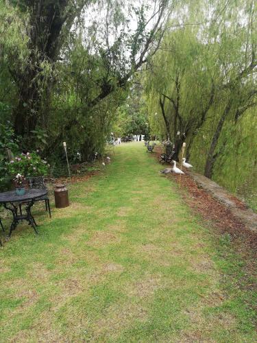 Zahrada ubytování Hacienda Moncora, un lugar hermoso para toda la familia y los amigos