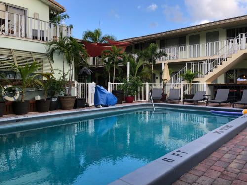 Kolam renang di atau dekat dengan The Big Coconut Guesthouse - Gay Men's Resort