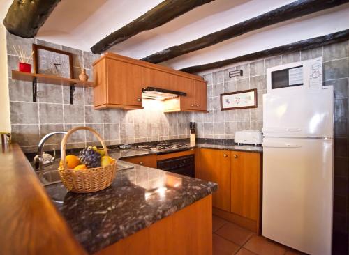 Dapur atau dapur kecil di Abaric Casa Rural