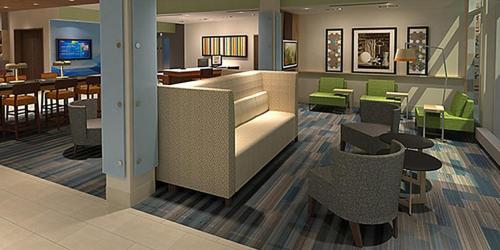 Posezení v ubytování Holiday Inn Express & Suites - Greenville - Taylors by IHG
