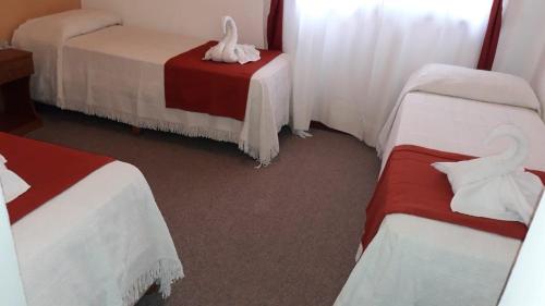El plano del piso de Alfil Hotel