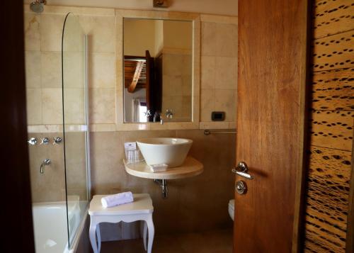 Un baño de Casa Colorada -All inclusive Eco Lodge