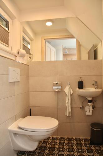 Ένα μπάνιο στο Ferienhaus Sonnberg