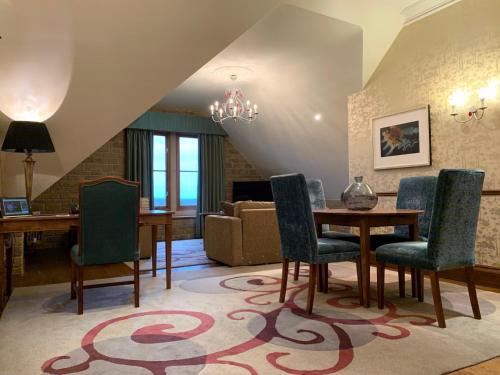 Dining area at the hotel 