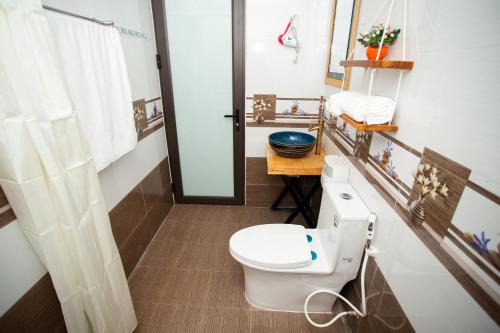 Dapur atau dapur kecil di Sparrow's Song Homestay