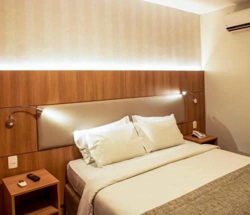 Cama o camas de una habitación en Hotel Astoria Copacabana
