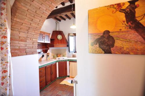 Η κουζίνα ή μικρή κουζίνα στο Linearis Holiday House