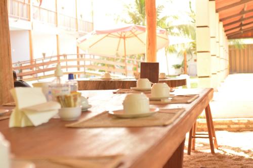 Restaurace v ubytování Pousada Village Sonhos Camocim
