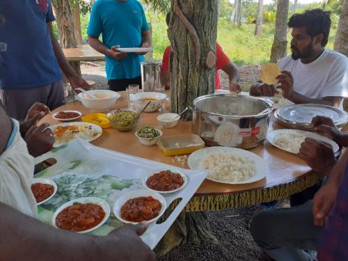 Jídlo v bed and breakfast nebo okolí