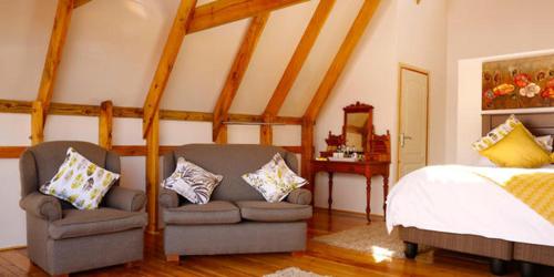Posezení v ubytování Linduli Farmstay