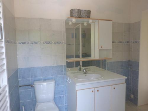 Koupelna v ubytování Maison Périgord Noir près de Lascaux, Montignac, Sarlat, Périgueux