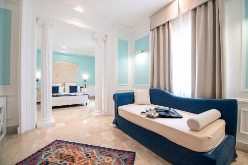Postel nebo postele na pokoji v ubytování Hotel Baglio Basile