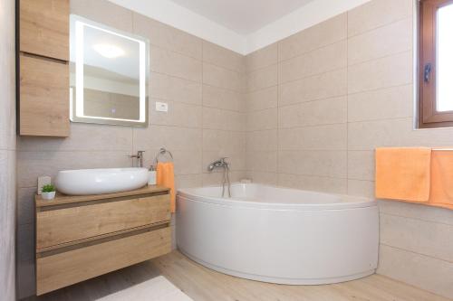 Koupelna v ubytování Villa Sara - perfect family holiday