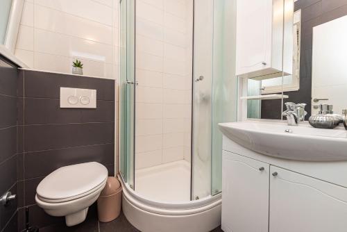 Koupelna v ubytování Star 2 modern & centrally ap for 6