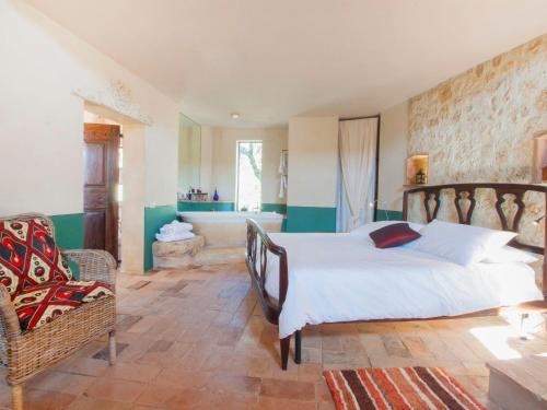 Ένα ή περισσότερα κρεβάτια σε δωμάτιο στο Holiday Home Nest by Interhome