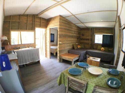 Posezení v ubytování Santeria Lodge