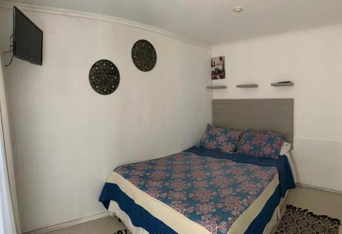 Cama o camas de una habitación en La Quebrada lodge