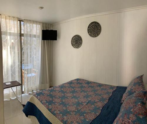 Cama o camas de una habitación en La Quebrada lodge