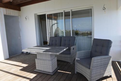Χώρος καθιστικού στο Villa Hélèna B&B