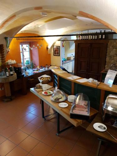 Comida en la estancia rural o alrededores