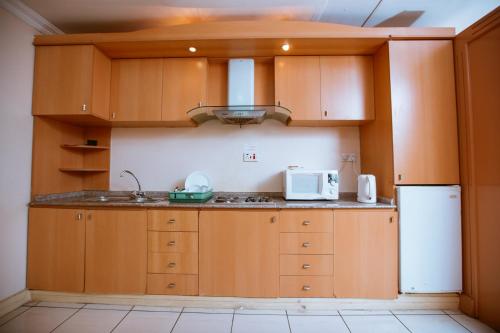 Dapur atau dapur kecil di Mayfair Hotel