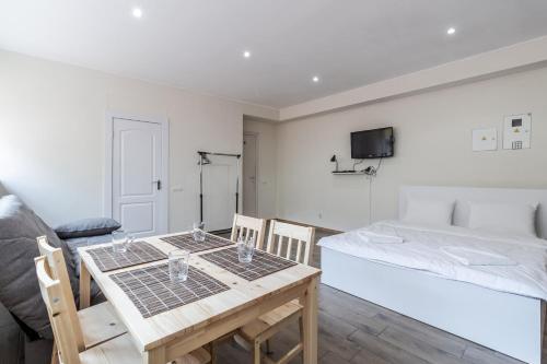 TV a/nebo společenská místnost v ubytování hi Hostel