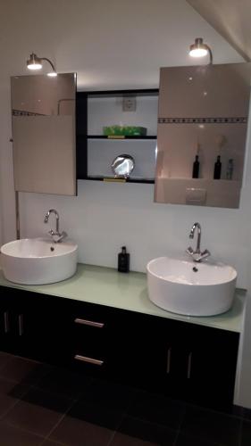 Ένα μπάνιο στο B & B De Gouwe Plek