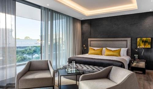 Χώρος καθιστικού στο O' Two Hotel