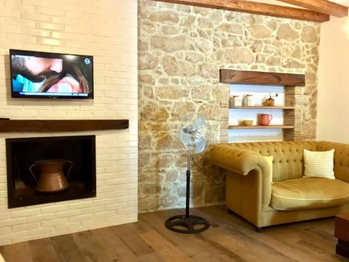 Posezení v ubytování MODERN ELEGANCE SUITE B&B