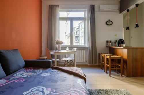 Katil atau katil-katil dalam bilik di Apartment 11