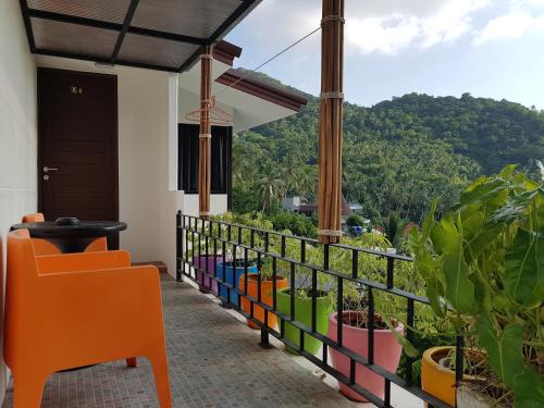 Pemandangan gunung umum atau pemandangan gunung yang diambil dari vila ini