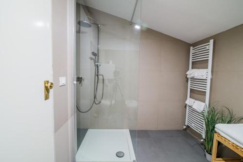 Et badeværelse på Hotel Alla Fonte