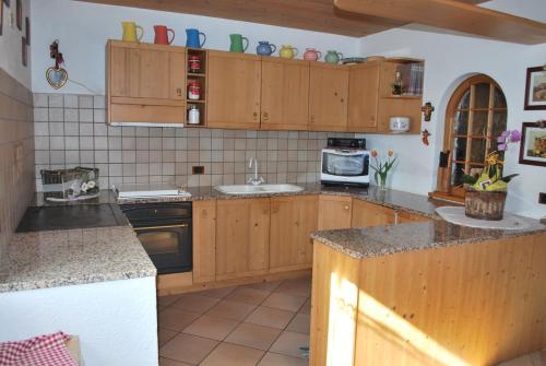 Küche/Küchenzeile in der Unterkunft Appartamento Casa Delmarco